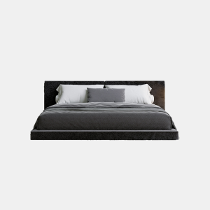 Made by elis modern bedroom interior in warm tones, bedroom